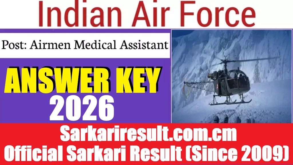 Airforce Group Y/ Medical Assistant Airmen Intake 01/2027 Result – Out