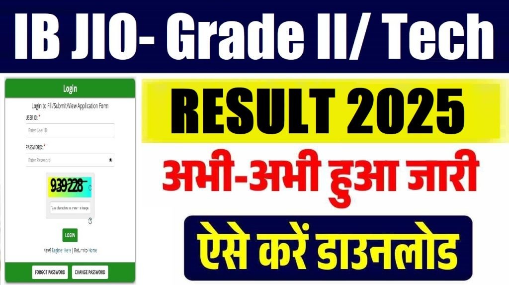 IB JIO/Tech Final Result 2026 – Out