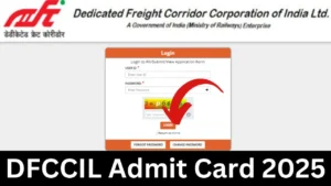 DFCCIL Admit Card 2025 (OUT) Exam Date, Hall Ticket Download