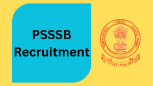 PSSSB 367 Various Vacancy Online Form 2025 – Punjab Job Vacancy