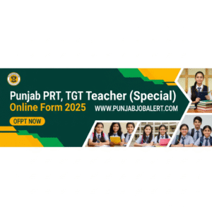 Punjab Special Education Teacher Recruitment 2025 – Punjab Job Vacancy