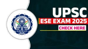 UPSC 457 Engineering Services Mains Admit Card – Punjab Job Vacancy