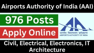 AAI Junior Executive Recruitment 2025 {976 Post} Apply Online