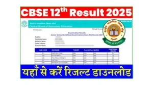 CBSE Class 10th Re-Appear Exam Result 2025 – Punjab Job Vacancy
