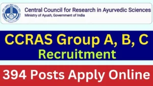 CCRAS Group A, B, C Recruitment