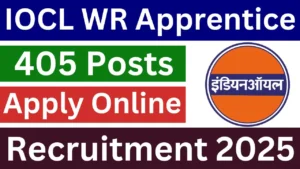IOCL WR Apprentice Recruitment 2025 {405 Post} Technician, Trade & Graduate Apply Online