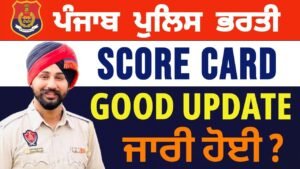 Punjab Police 1746 Constable Result & Score Card Out – Punjab Job Vacancy