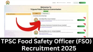 TPSC FSO Recruitment 2025 Apply Online, Eligibility, Fee, Last Date