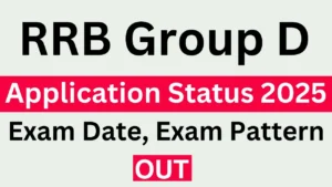 RRB Group D Application Status 2025 {OUT} Exam Date