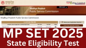 MP SET 2025 MPPSC State Eligibility Test, Apply Online