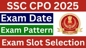 SSC 3073 CPO Sub-Inspector Paper-I Exam Date / City 2025 – PunjabJobAlert.com