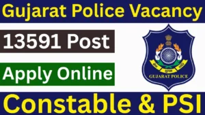Gujarat Police Recruitment 2025 [13591 Post] PSI & Constable Apply Online